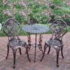 3pc Rose Cast Metal Set With Cast Aluminum Table Top & Chairs - Oakland Living 1 3pc Rose Cast Metal Set With Cast Aluminum Table Top & Chairs - Oakland Living -Garden Furniture Discounts GUEST 6ffd7f0d bf70 4c2e 8a3a de0a82e1db3d