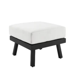 Linon Lark Aluminum Ottoman -Garden Furniture Discounts GUEST 714207e4 3b6c 4f5d b617 c8ca4e5aba52