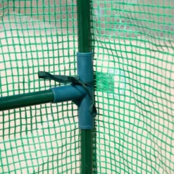 Outsunny 2-Tier Shelf Greenhouse With Door, Windows, PE Cover, Steel Frame For Outdoor Garden Plant & Plant Use, 84.25" X 56.25" X 76.75", Green -Garden Furniture Discounts GUEST 74dd6272 d0e0 437d b208 e6ca675074f9