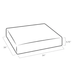 24" X 24" Outdoor Deep Seat Cushion Moss Green Leala - Arden Selections -Garden Furniture Discounts GUEST 76e1b4c5 ba36 47ed a439 fdbef92be03f