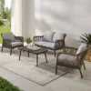 Haven 4pc Outdoor Wicker Conversation Set - Light Gray - Crosley 1 Haven 4pc Outdoor Wicker Conversation Set - Light Gray - Crosley -Garden Furniture Discounts GUEST 77087e6a 50ce 48de b08a 7770d36fa3a9