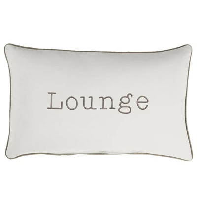 Indoor/Outdoor Lounge Embroidered Lumbar Throw Pillow - Sorra Home 10 Indoor/Outdoor Lounge Embroidered Lumbar Throw Pillow - Sorra Home - Image 8