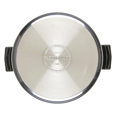 Farberware Classic 8qt Covered Straining Saucepan 5 Farberware Classic 8qt Covered Straining Saucepan - Image 3