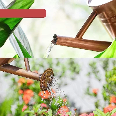 Homarden 81oz Galvanized Copper Watering Can With Removable Spout 5 Homarden 81oz Galvanized Copper Watering Can With Removable Spout - Image 3