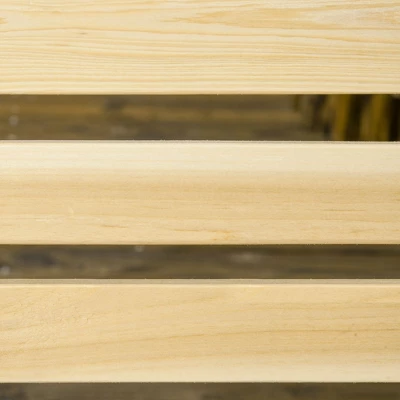 Outsunny 2-Seat Outdoor Swing Chair, Porch Swing With Stand And Side Tables, For Garden, Poolside, Backyard 6 Outsunny 2-Seat Outdoor Swing Chair, Porch Swing With Stand And Side Tables, For Garden, Poolside, Backyard - Image 4