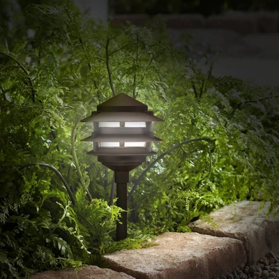 John Timberland Pagoda Complete Outdoor 9-Piece LED Landscape Lighting Set 5 John Timberland Pagoda Complete Outdoor 9-Piece LED Landscape Lighting Set - Image 3