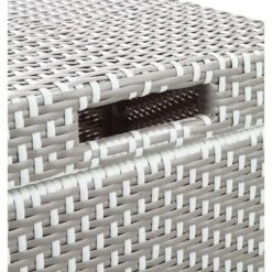 2pc Maksville Contemporary Outdoor Serving Cart & Trash Can - MiBasics -Garden Furniture Discounts GUEST 7e5ad2ec 4f09 42f0 ae28 8595639db1ec