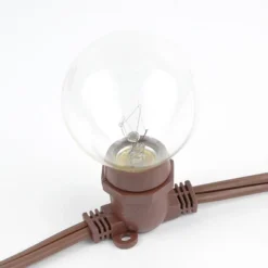Novelty Lights Globe Outdoor String Lights With 25 In-Line Sockets Brown Wire 25 Feet -Garden Furniture Discounts GUEST 7f2669ca f8e3 4518 8474 12f5c720c85a