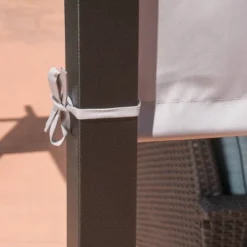 Lawrence 10' X 10' Steel Gazebo - Gray - Christopher Knight Home -Garden Furniture Discounts GUEST 80c48a7f 5c2b 47a4 8942 54dd90b871d4