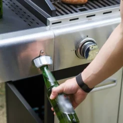 Captiva Designs E02GR001 Stainless Steel 4-Burner Propane Gas Grill With Side Burner And Side Tables -Garden Furniture Discounts GUEST 8294e6d3 a297 44fd a356 aeb3677bfab8