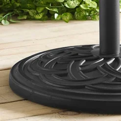 Carden Round Weave Umbrella Stand - Saracina Home -Garden Furniture Discounts GUEST 844529d4 7328 4a20 a689 a312d83e3114