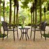 Palm Harbor 3pc Outdoor Wicker Seating Set - Brown - Crosley -Garden Furniture Discounts GUEST 84649db4 27be 4947 83bd d012d5a37f2e