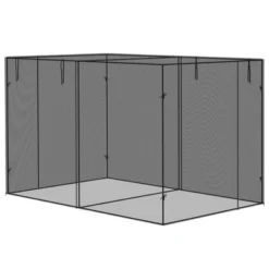 Outsunny 10 X 6.5ft Crop Cages For Garden, Plant Protectors From Animals, With Two Zippered Doors, Storage Bag And 6 Ground Stakes, Black -Garden Furniture Discounts GUEST 856a772b 821b 4d7d 8e92 6c4981227829