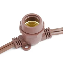 Novelty Lights Globe Outdoor String Lights With 25 In-Line Sockets Brown Wire 25 Feet -Garden Furniture Discounts GUEST 859681e7 53be 473b 9361 d199628cc806