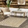 NuLOOM Kisha Transitional Abstract Indoor/Outdoor Patio Area Rug