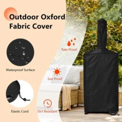 Costway Outdoor Pizza Oven Wood Fire Pizza Maker Grill W/ Pizza Stone & Waterproof Cover -Garden Furniture Discounts GUEST 8bccbc62 b70a 439c 9d12 252d8ff3836f