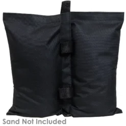 Sunnydaze Decor Sunnydaze Polyester Sandbag Canopy Weights - Black - Set Of 4 -Garden Furniture Discounts GUEST 8cc0681c 973b 4f96 98c5 f44a65ef38bf