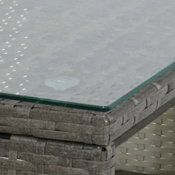 Sunnydaze Decor Sunnydaze Outdoor Longford Patio Sectional Sofa Conversation Set With Cushions And Table - 3pc -Garden Furniture Discounts GUEST 8d4cddf3 93e6 47ab b20a 86fbf2f3a5f8