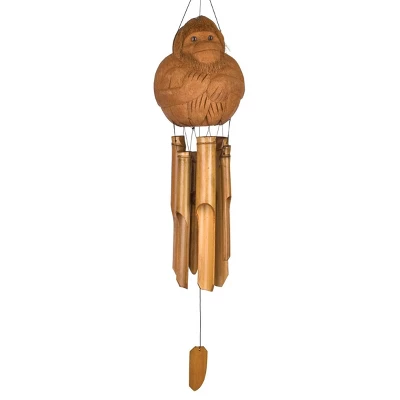 Woodstock Wind Chimes Asli Arts® Collection, Monkey Bamboo Chime, 32'' Wind Chime CMO305 4 Woodstock Wind Chimes Asli Arts® Collection, Monkey Bamboo Chime, 32'' Wind Chime CMO305 - Image 2