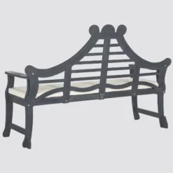 Azusa Bench - Gray/Beige - Safavieh -Garden Furniture Discounts GUEST 8dbe54b6 95c6 475d 952d 95a5580d897e