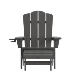 Emma And Oliver Adirondack Chair With Cup Holder And Pull Out Ottoman, All-Weather HDPE Indoor/Outdoor Lounge Chair 25 Emma And Oliver Adirondack Chair With Cup Holder And Pull Out Ottoman, All-Weather HDPE Indoor/Outdoor Lounge Chair -Garden Furniture Discounts GUEST 8f4b307b c638 4bbf 8bcf 485923908372