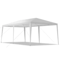 Costway 10'x20' Canopy Tent Heavy Duty Wedding Party Tent 4 Sidewalls W/Carry Bag -Garden Furniture Discounts GUEST 946d8b24 d5bd 4c55 b383 79c81173ee49