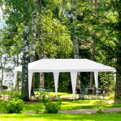 Costway Outdoor 10'x20' Canopy Tent Heavy Duty Wedding Party Sidewalls Window Carry Bag -Garden Furniture Discounts GUEST 947ef1f5 d370 42d7 86dc fdb7606f8c60