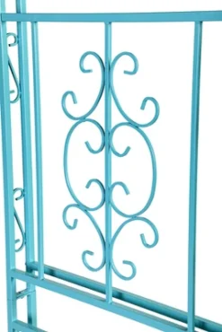 Evergreen Montebello Iron Garden Arbor, Coastal Blue- 53 X 84 X 23 Inches Fade And Weather Resistant Outdoor Decor 14 Evergreen Montebello Iron Garden Arbor, Coastal Blue- 53 X 84 X 23 Inches Fade And Weather Resistant Outdoor Decor -Garden Furniture Discounts GUEST 94be2530 2be5 4dee b459 93c138e06e3d