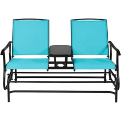 Tangkula Patio Loveseat Rocking 2 Person Outdoor Double Glider Chair With Center Table 19 Tangkula Patio Loveseat Rocking 2 Person Outdoor Double Glider Chair With Center Table -Garden Furniture Discounts GUEST 96d5f6a4 194c 40e6 9ce7 c83d80b50134