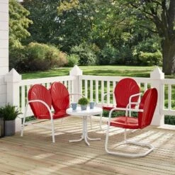 Griffith 4pc Outdoor Conversation Set - Bright Red - Crosley 12 Griffith 4pc Outdoor Conversation Set - Bright Red - Crosley -Garden Furniture Discounts GUEST 985e2c8e 8a3f 48f1 b0fa d776daada0b1