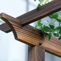 Outsunny 7' Wood Steel Outdoor Garden Arched Trellis Arbor With Natural Fir Wood & Side Panel For Climbing Vine 12 Outsunny 7' Wood Steel Outdoor Garden Arched Trellis Arbor With Natural Fir Wood & Side Panel For Climbing Vine -Garden Furniture Discounts GUEST 992196c2 e099 4416 81a3 67e354957c93