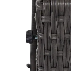 4pc Outdoor Wicker Rectangle Daybed With Canopy & Cushions - Beige - GODEER -Garden Furniture Discounts GUEST 9a1ae769 4f6e 4839 96fa 9a29e3411b97