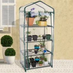 Nature Spring 4-Tier Outdoor Mini Greenhouse With Cover -Garden Furniture Discounts GUEST 9a4abf97 9158 479c b4ff 8d178d452ecf