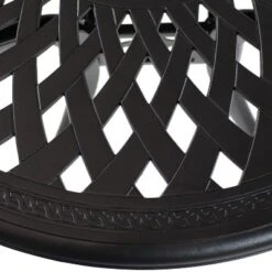 Sunnydaze Decor Sunnydaze 30.75" Round Sigonella Cast Aluminum Outdoor Patio Table, Black 12 Sunnydaze Decor Sunnydaze 30.75" Round Sigonella Cast Aluminum Outdoor Patio Table, Black -Garden Furniture Discounts GUEST 9e61f3db 534e 43fc 8612 cb4021df37da