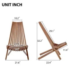 Folding Wood Chair - Natural - WELLFOR 27 Folding Wood Chair - Natural - WELLFOR -Garden Furniture Discounts GUEST 9eb56153 c6d6 4eaa a1fd 2996488e9c0c