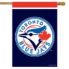 Briarwood Lane Toronto Blue Jays House Flag MLB Licensed 28" X 40" -Garden Furniture Discounts GUEST 9ebfab87 a7c3 4749 910a f5399edf5723