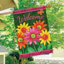 Welcome Daisies Spring House Flag Floral 28" X 40" Briarwood Lane 5 Welcome Daisies Spring House Flag Floral 28" X 40" Briarwood Lane -Garden Furniture Discounts GUEST a12ea116 e476 462e 8ced 3112fba0e664