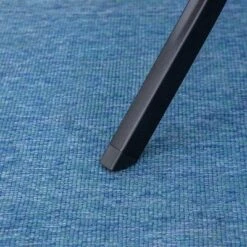 7pc Patio Dining Set With Rectangle Table With 2.6" Umbrella Hole & C-Spring Padded Arm Chairs - Captiva Designs -Garden Furniture Discounts GUEST a1fe1659 a87c 4a7f b80e e7eec8834bb3