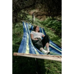 Stansport Cayman Hammock And Stand 76" X 48" -Garden Furniture Discounts GUEST a31e0979 0a60 4866 a689 5a5abcf6bb9b