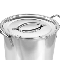 Gibson Everyday Whittington 8 Quart Stainless Steel Stock Pot With Lid -Garden Furniture Discounts GUEST a5489b63 0303 465f 8a72 d09f0a4da197