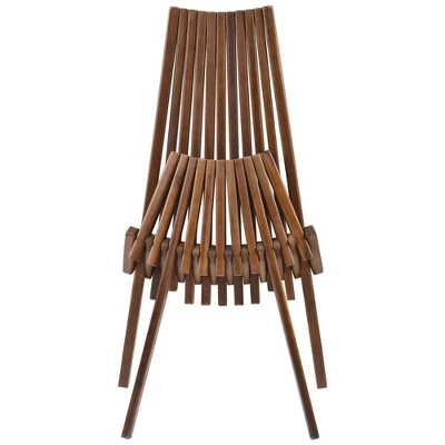 Folding Wood Chair - Natural - WELLFOR 3 Folding Wood Chair - Natural - WELLFOR