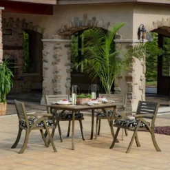 19" X 20" ProFoam Outdoor Rounded Back Seat Cushion Ashland Jacobean Black - Arden Selections -Garden Furniture Discounts GUEST a59d22f0 eda0 4098 9caa 2fbe62fb7664