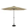 11' X 11' Calypso II Market Patio Umbrella With Solar LED Strip Lights Champagne/Taupe - Island Umbrella 2 11' X 11' Calypso II Market Patio Umbrella With Solar LED Strip Lights Champagne/Taupe - Island Umbrella -Garden Furniture Discounts GUEST a5b2997d 3712 4836 879b 21023f125252