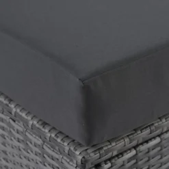 7pc Outdoor Set With Rattan Sofa & Cushions - Gray - GODEER -Garden Furniture Discounts GUEST a65594ed fdf1 4ba1 a5ea 1f9fdfff60fa