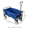 Nature Spring Collapsible Utility Wagon For Camping, Gardening, Landscaping, And Shopping - 34.5" X 20", Blue 1 Nature Spring Collapsible Utility Wagon For Camping, Gardening, Landscaping, And Shopping - 34.5" X 20", Blue -Garden Furniture Discounts GUEST a6faed23 a1e0 4efa 979f b4855a79926d