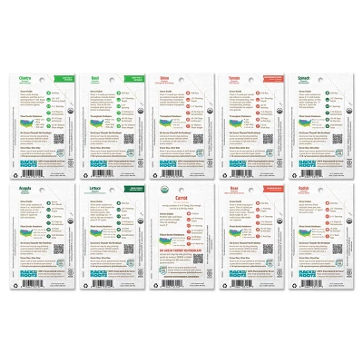 Back To The Roots 10pk Organic USA Beginner’s Garden Seeds 4 Back To The Roots 10pk Organic USA Beginner’s Garden Seeds - Image 2