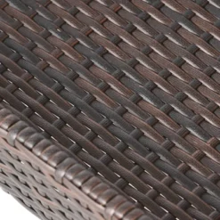 Savona Wicker Outdoor Serving Cart - Brown - Christopher Knight Home -Garden Furniture Discounts GUEST aa35cb62 c805 4034 9059 533793f2eeb7