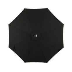 11' X 11' Calypso II Market Patio Umbrella With Solar LED Strip Lights Black - Island Umbrella 19 11' X 11' Calypso II Market Patio Umbrella With Solar LED Strip Lights Black - Island Umbrella -Garden Furniture Discounts GUEST aa80aafe f7aa 4472 a3ec 02617d1456ee