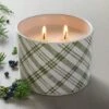 Plaid Ceramic Cypress & Pine Jar Christmas Candle Light Green 11oz - Hearth & Hand™ With Magnolia -Garden Furniture Discounts GUEST ac4eca5c 6473 444e 83b2 bee3d9bea8ab
