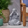 Harrod Outdoor See No Evil Monk Garden Statue - Stone Gray - Christopher Knight Home 2 Harrod Outdoor See No Evil Monk Garden Statue - Stone Gray - Christopher Knight Home -Garden Furniture Discounts GUEST adbdbf4f ca73 4ef7 8a7a f03098664d47